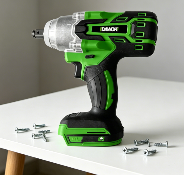 21v brushless cordless impact wrench 600n·m max torque, 1/2" square drive, 0 2500 rpm, for automotive & heavy duty applications model: dwk p0bbl01 600